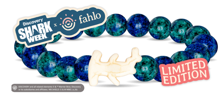 Fahlo Fahlo Shark Week Bracelet | Deep Sea