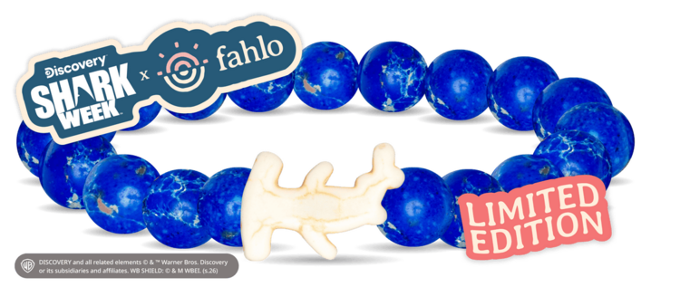 Fahlo Fahlo Shark Week Bracelet | Tidal Wave
