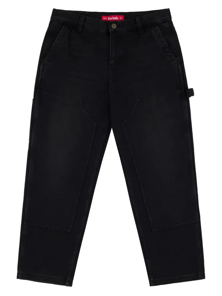 Loviah Loviah Work Denim Sand Blasted | Dirty Wash Black Fade 34