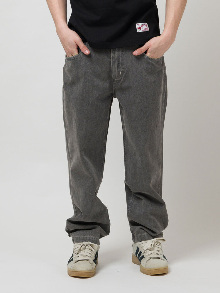 Loviah Loviah 1990 Baggy Denim Pant (Mens) | Grey Stonewash 34