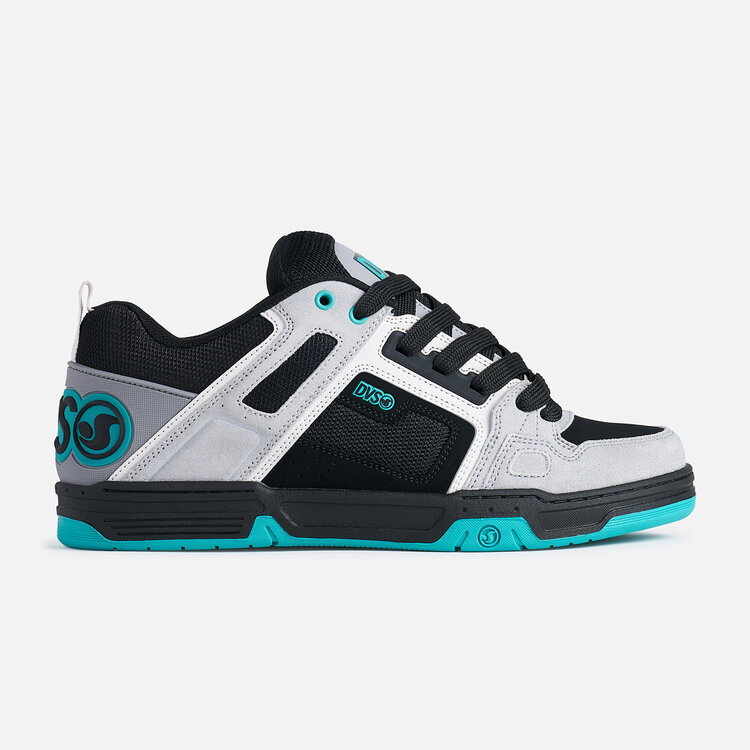 DVS Dvs Comanche (Mens) | Grey/Black/Teal-Suede
