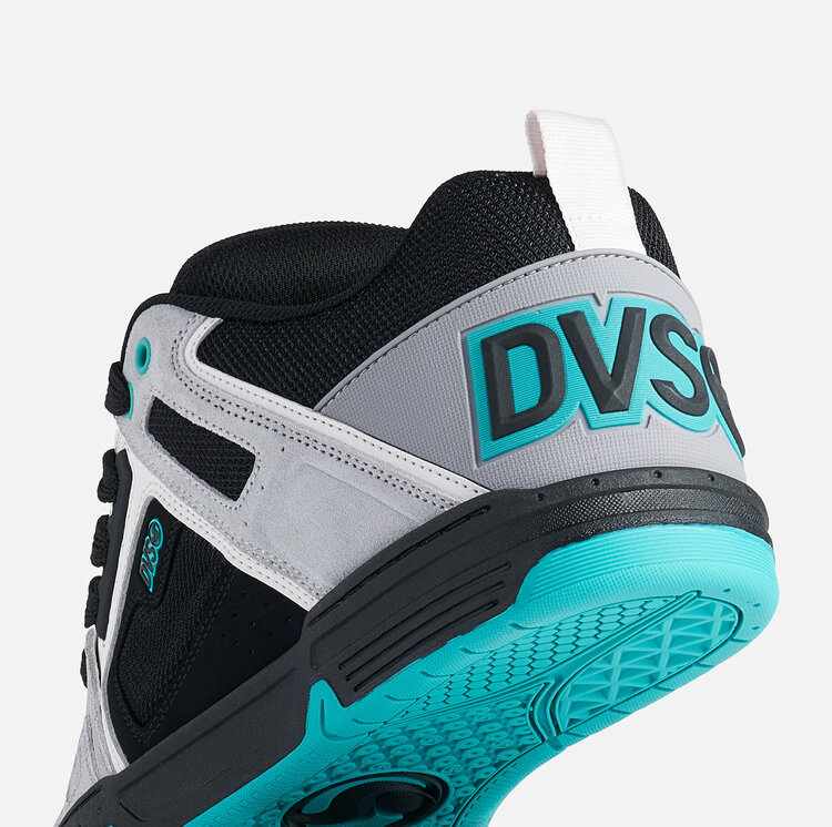 DVS Dvs Comanche (Mens) | Grey/Black/Teal-Suede