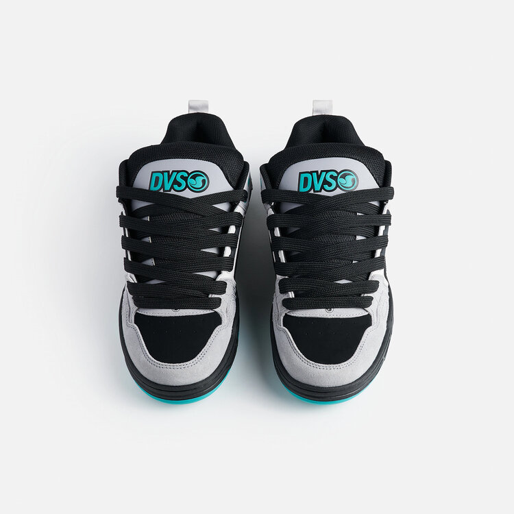 DVS Dvs Comanche (Mens) | Grey/Black/Teal-Suede