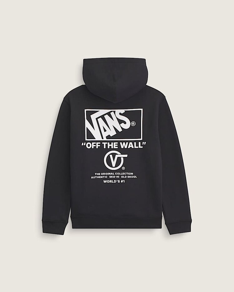 Vans Vans Stacked Hi Pullover (Youth) | Black/White