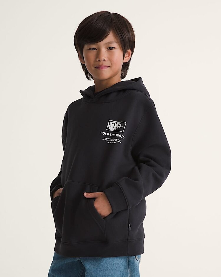 Vans Vans Stacked Hi Pullover (Youth) | Black/White