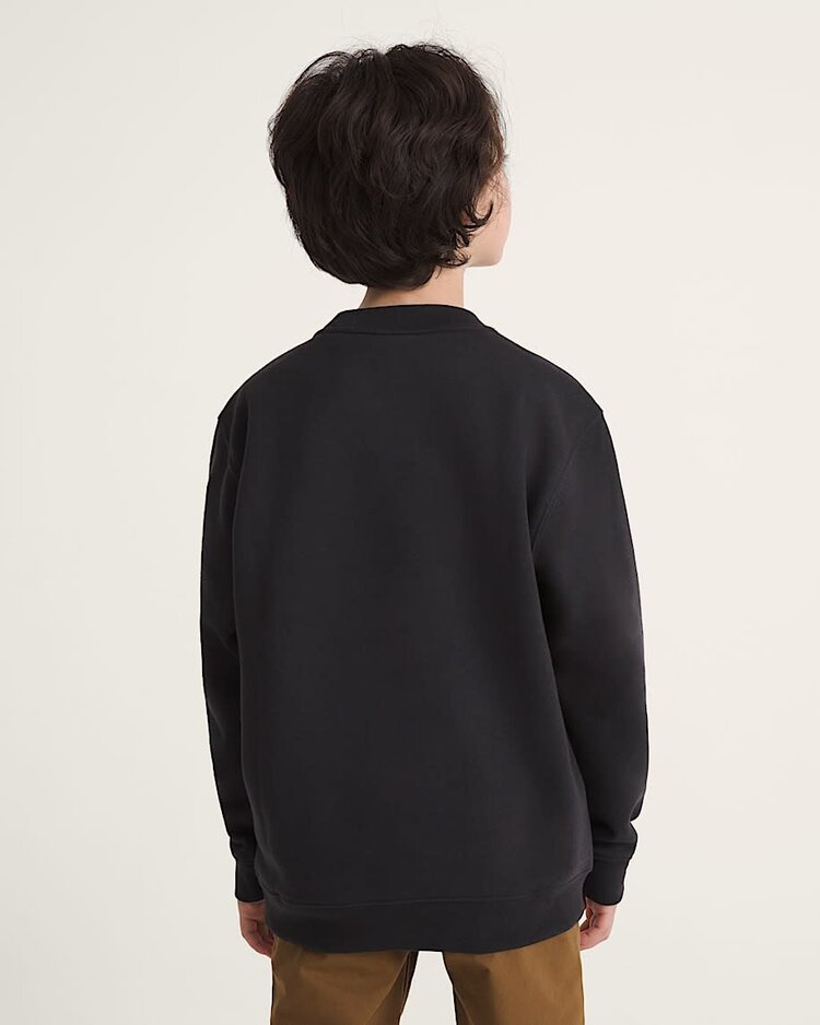 Vans Vans Stretch Logo Crew (Youth) | Black/White
