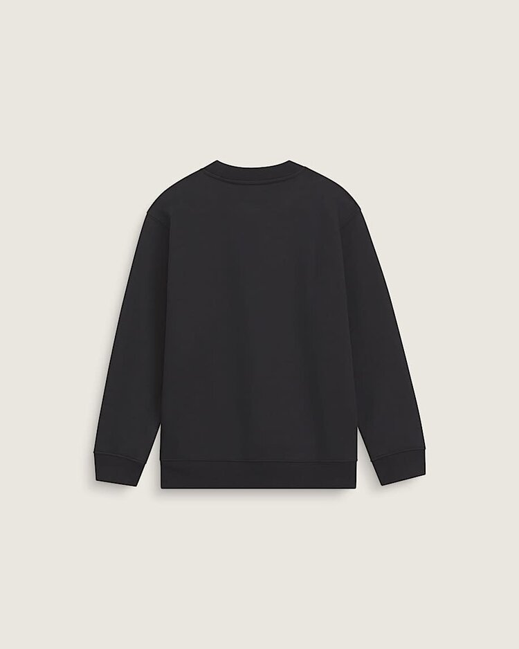 Vans Vans Stretch Logo Crew (Youth) | Black/White