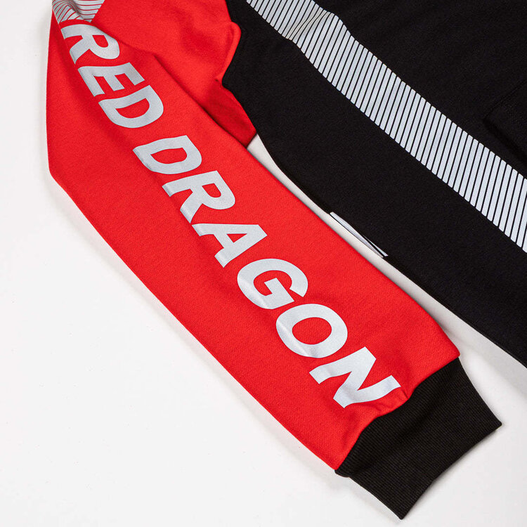 Red Dragon Supply Rds High Vis Fire Retardant Zip (Mens) | Black/Red