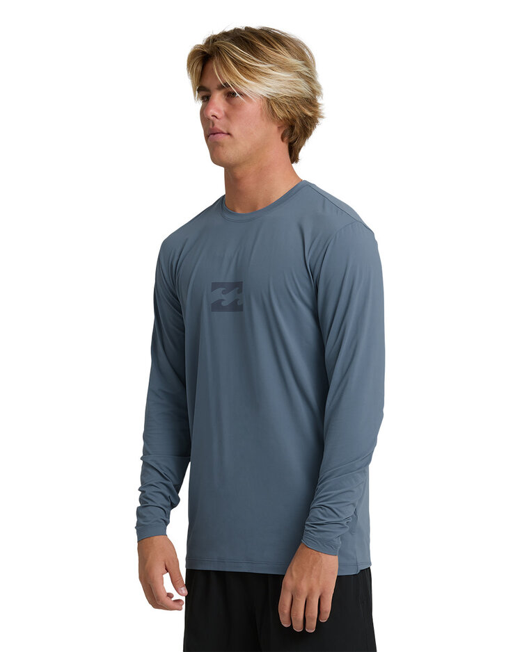 Billabong Billabong All Day Wave Lf Ls (Mens) | Blue Fog