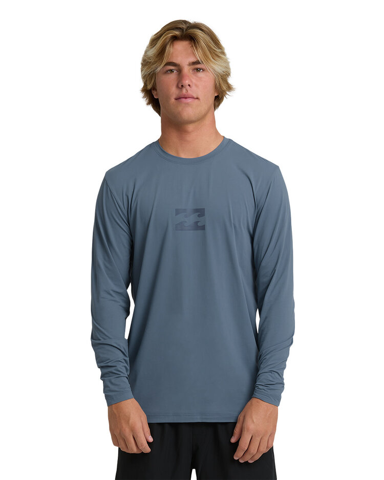 Billabong Billabong All Day Wave Lf Ls (Mens) | Blue Fog