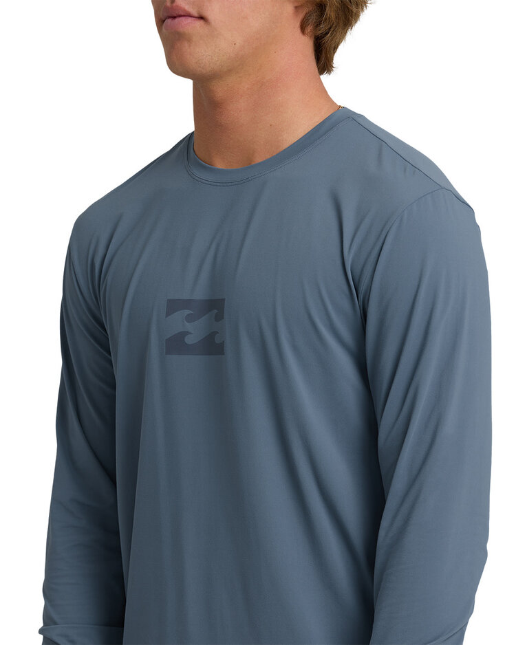 Billabong Billabong All Day Wave Lf Ls (Mens) | Blue Fog