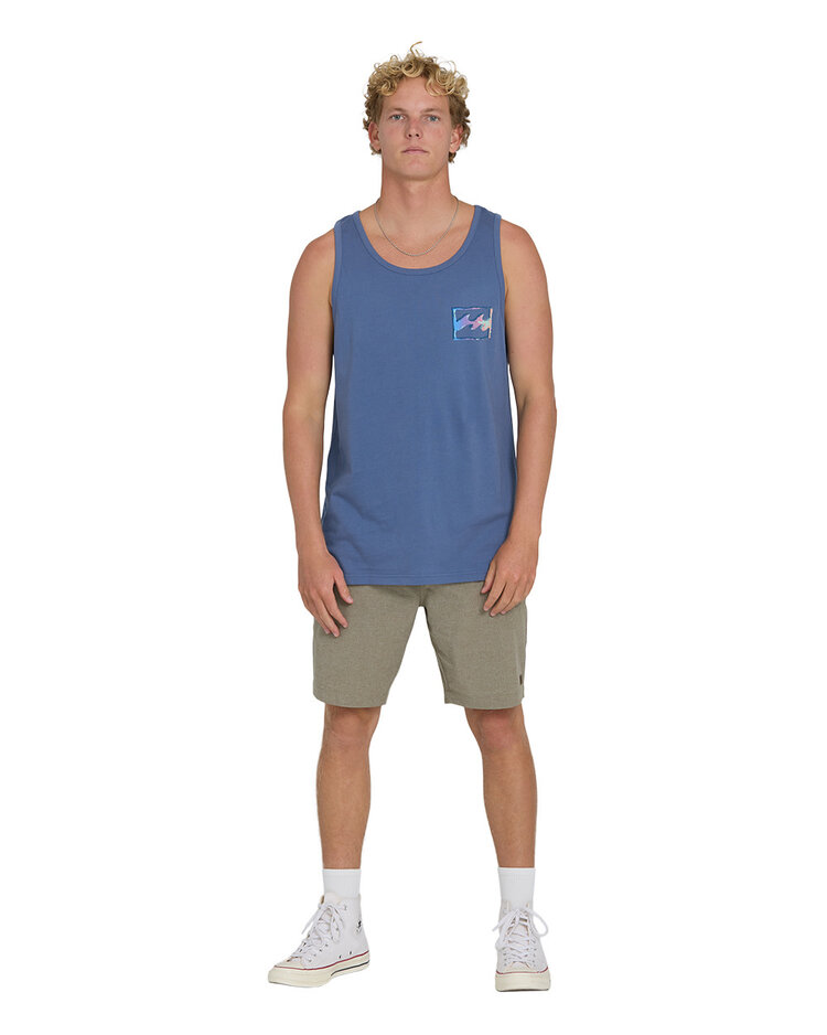 Billabong Billabong Crayon Wave Premium Tk (Mens) | Blue Horizon