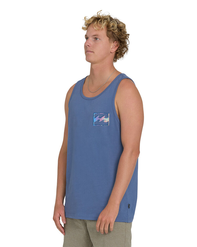 Billabong Billabong Crayon Wave Premium Tk (Mens) | Blue Horizon