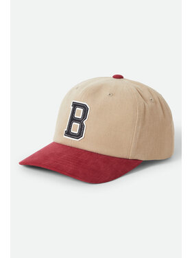 Brixton Brixton Big B Mp Cap (Mens) | Sand/Burgundy