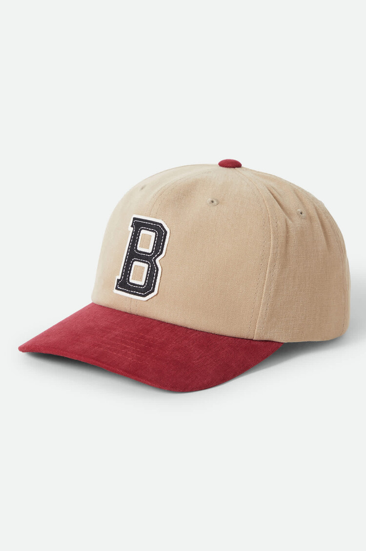Brixton Brixton Big B Mp Cap (Mens) | Sand/Burgundy