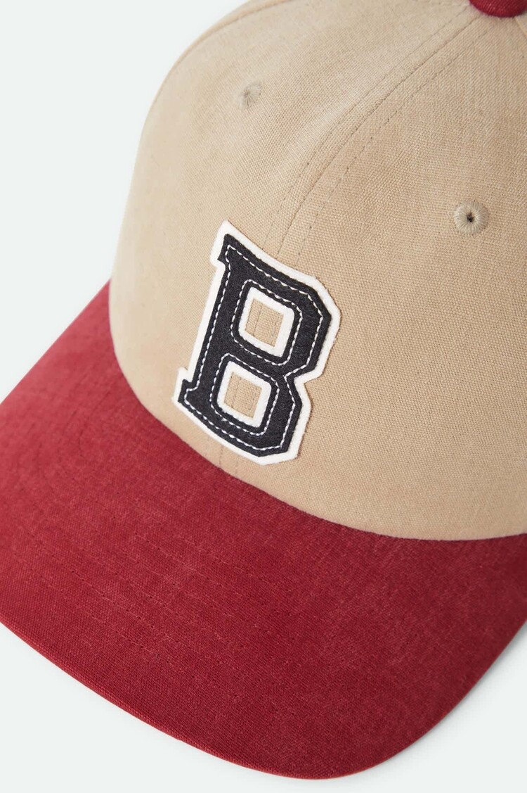 Brixton Brixton Big B Mp Cap (Mens) | Sand/Burgundy