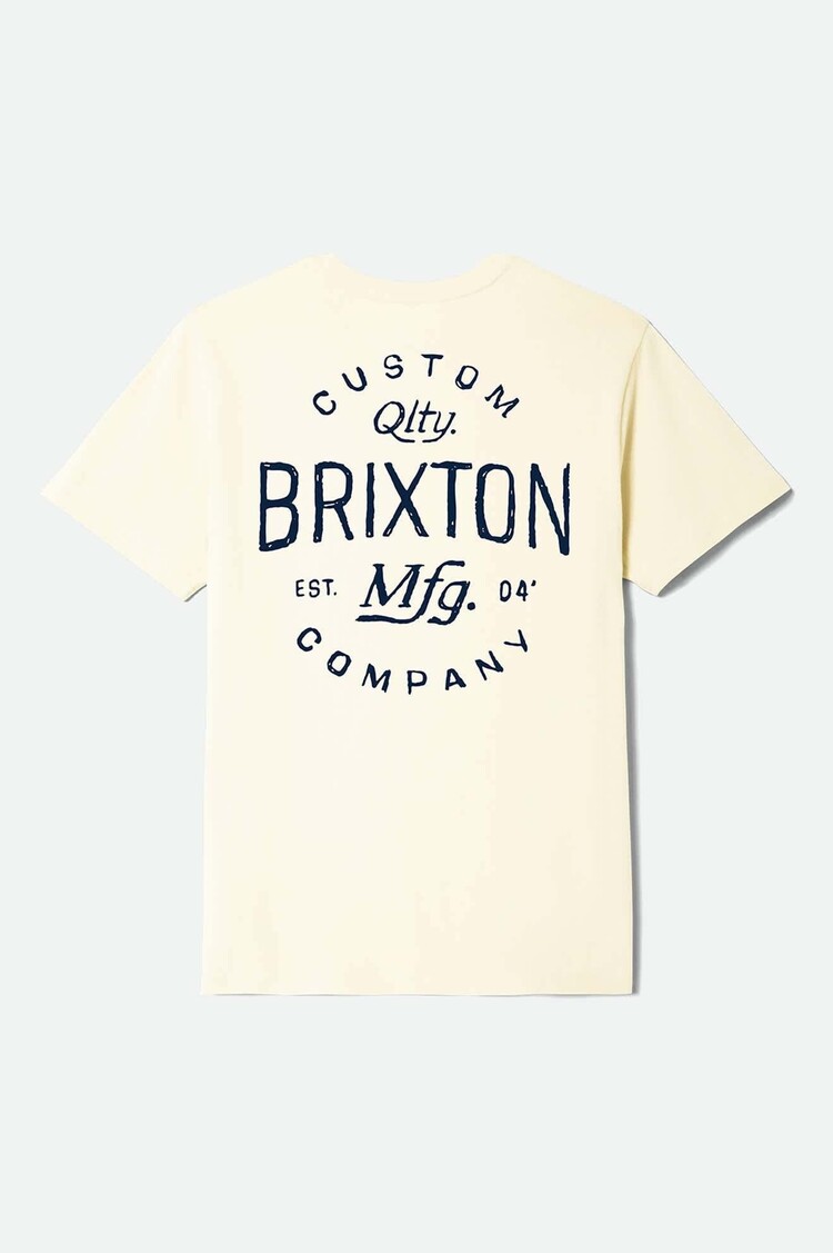 Brixton Brixton Fremont S/S Std (Mens) | Cream