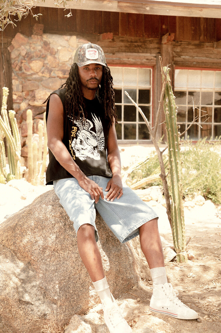 Brixton Brixton Hubal C Mp Trucker Hat (Mens) | Tree Camo/Olive