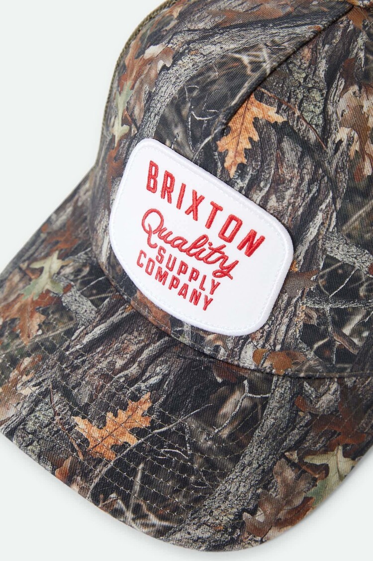 Brixton Brixton Hubal C Mp Trucker Hat (Mens) | Tree Camo/Olive