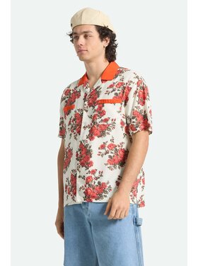 Brixton Brixton Lafayette S/S Wvn (Mens) | Rose Bud
