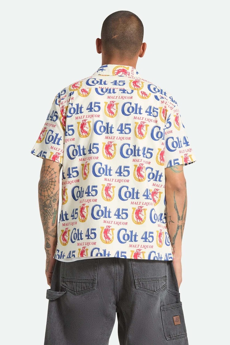 Brixton Brixton X Colt 45 S/s Woven (Mens) Multi