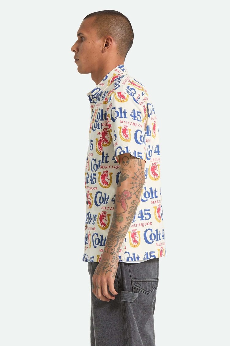 Brixton Brixton X Colt 45 S/s Woven (Mens) Multi