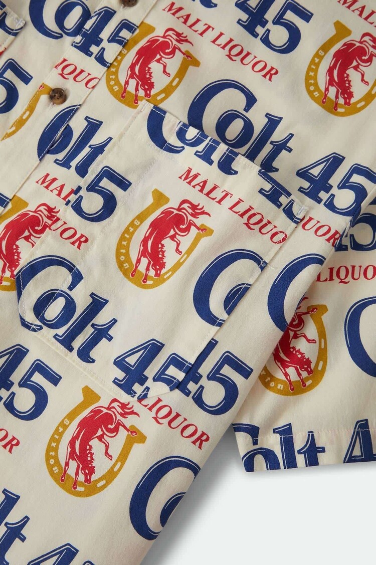 Brixton Brixton X Colt 45 S/s Woven (Mens) Multi