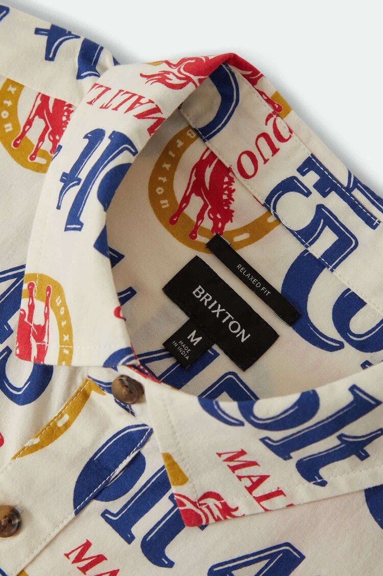 Brixton Brixton X Colt 45 S/s Woven (Mens) Multi