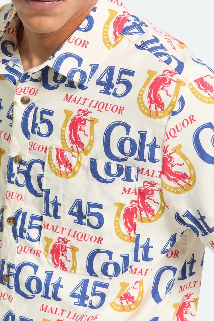 Brixton Brixton X Colt 45 S/s Woven (Mens) Multi