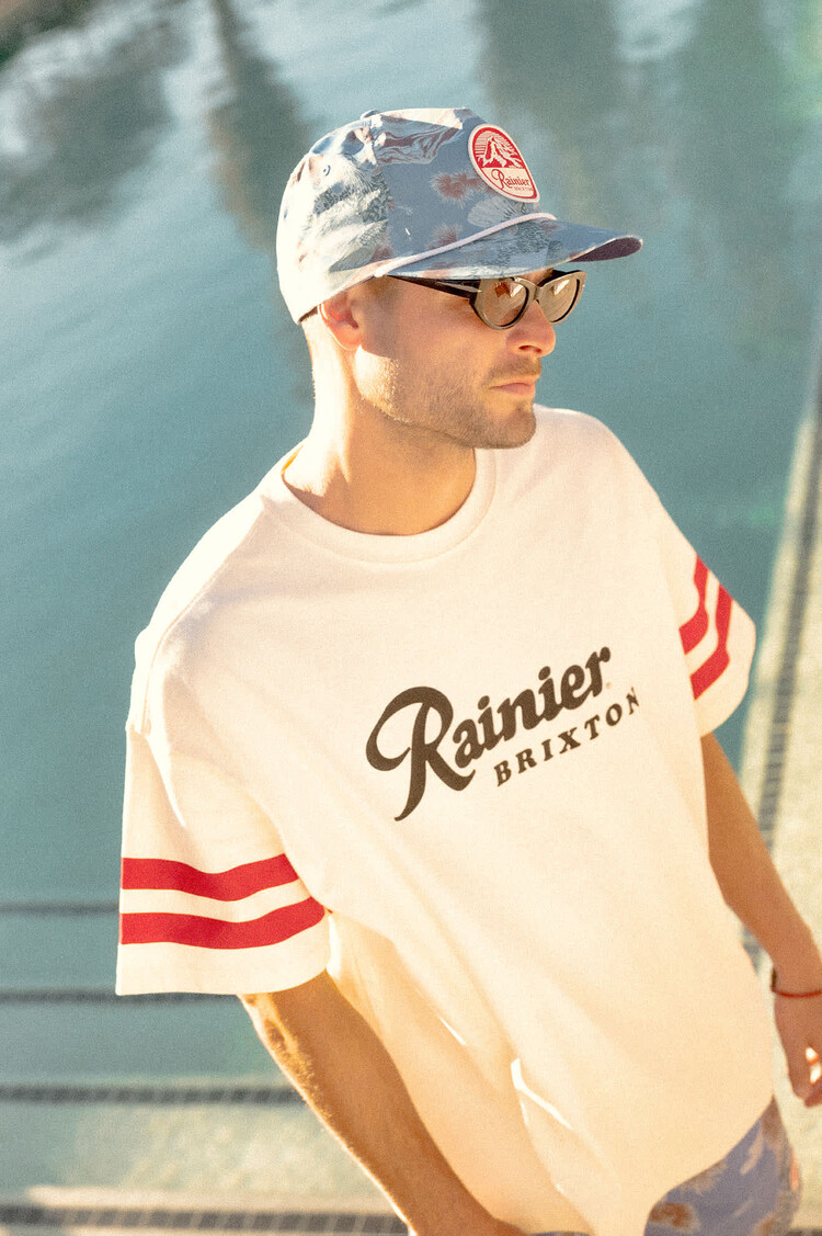 Brixton Brixton X Rainier Hp Snapback (Mens) | Blue Sky