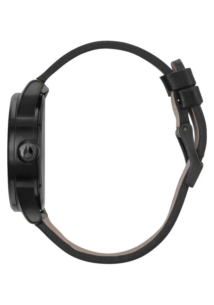 Nixon Nixon Sentry Leather | All Black
