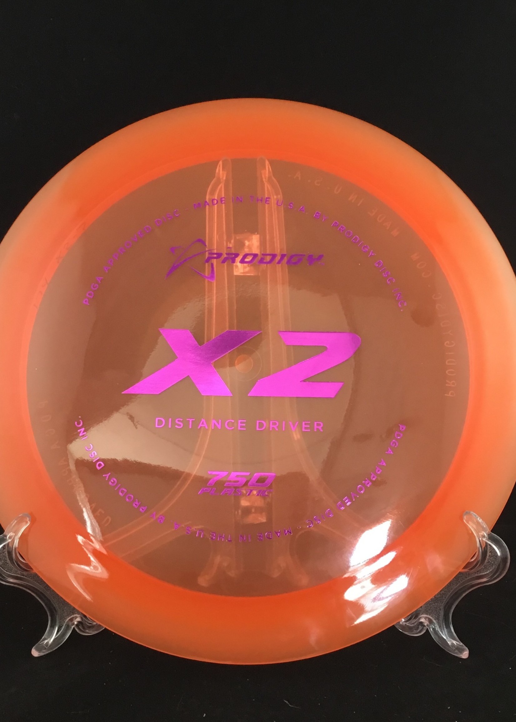 Prodigy Prodigy X2 750 Plastic Translucent Orange 174