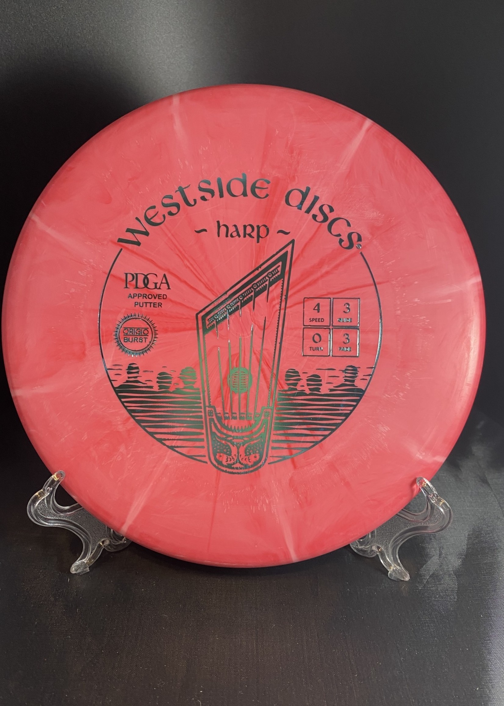 Westside Discs Westside Origio Burst Harp