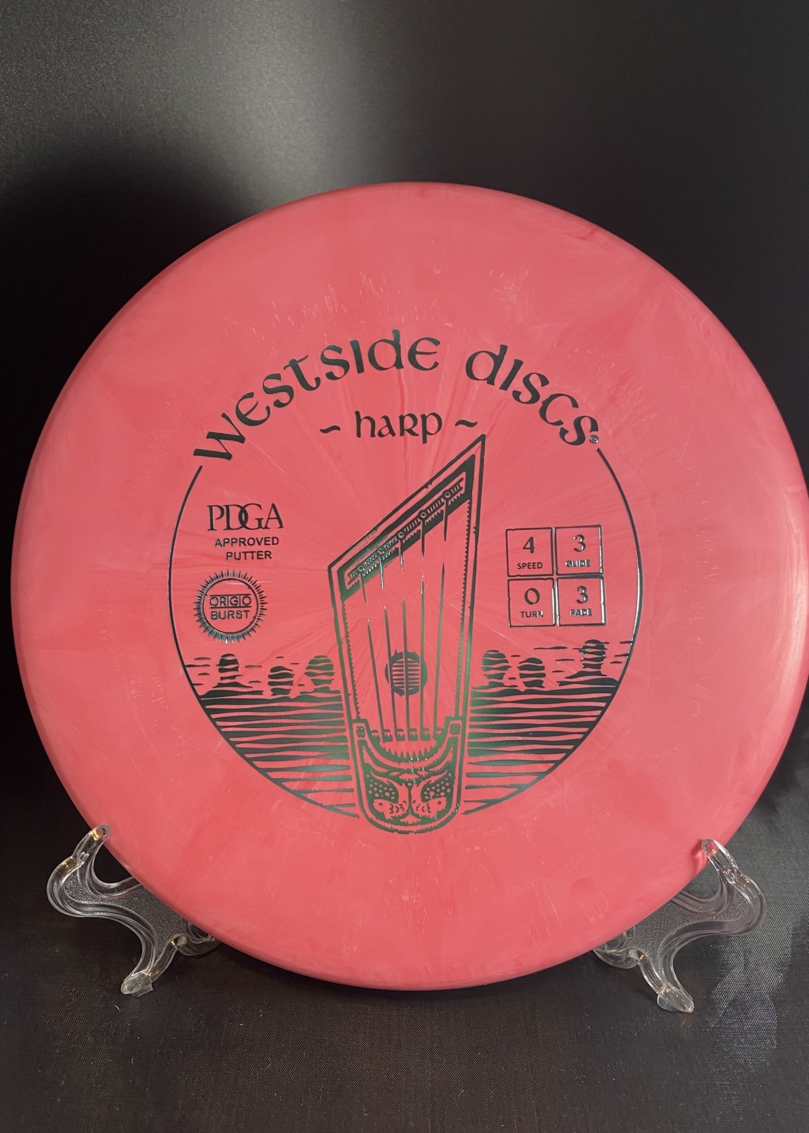 Westside Discs Westside Origio Burst Harp