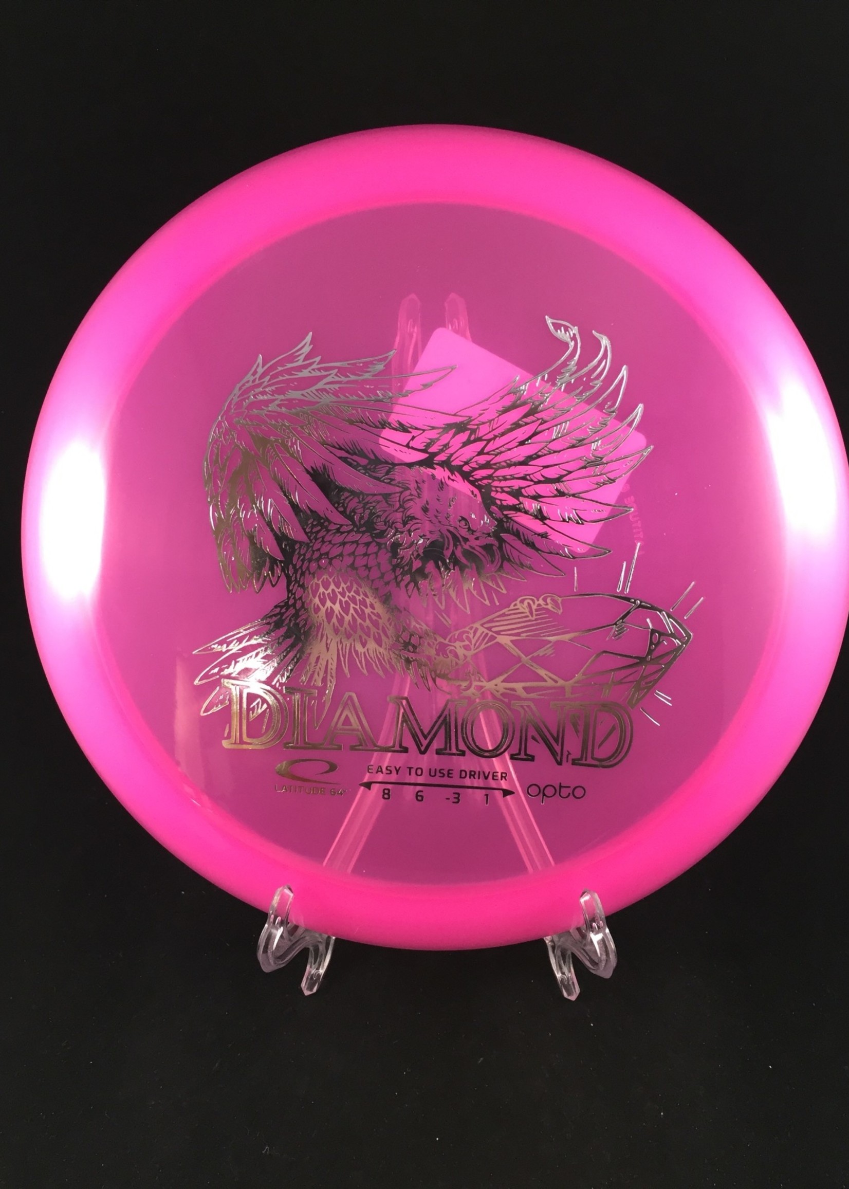 Latitude 64 Opto Diamond Eagle Stamp