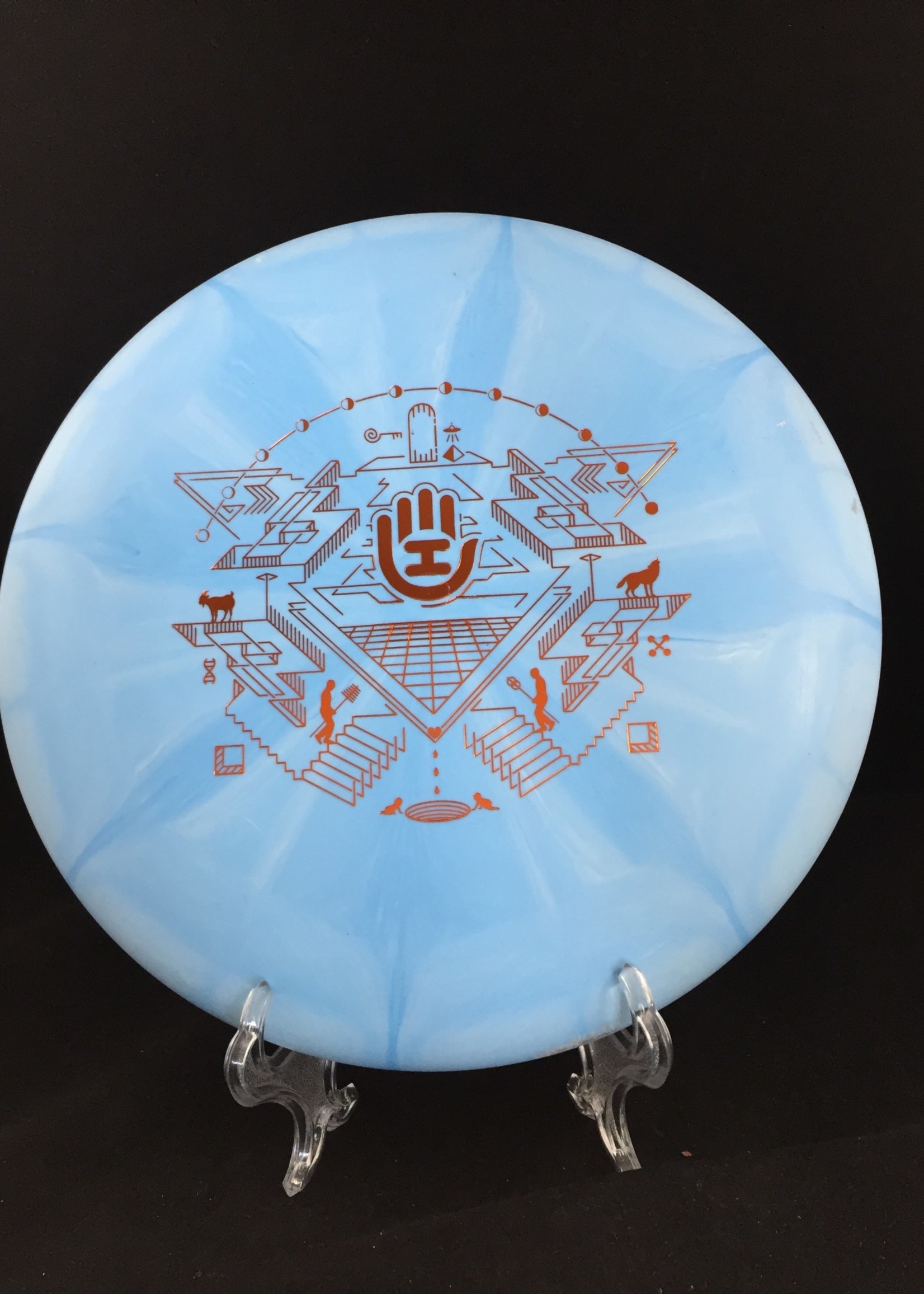 Dynamic Discs Prime Burst Judge Handeye Parallell stamp