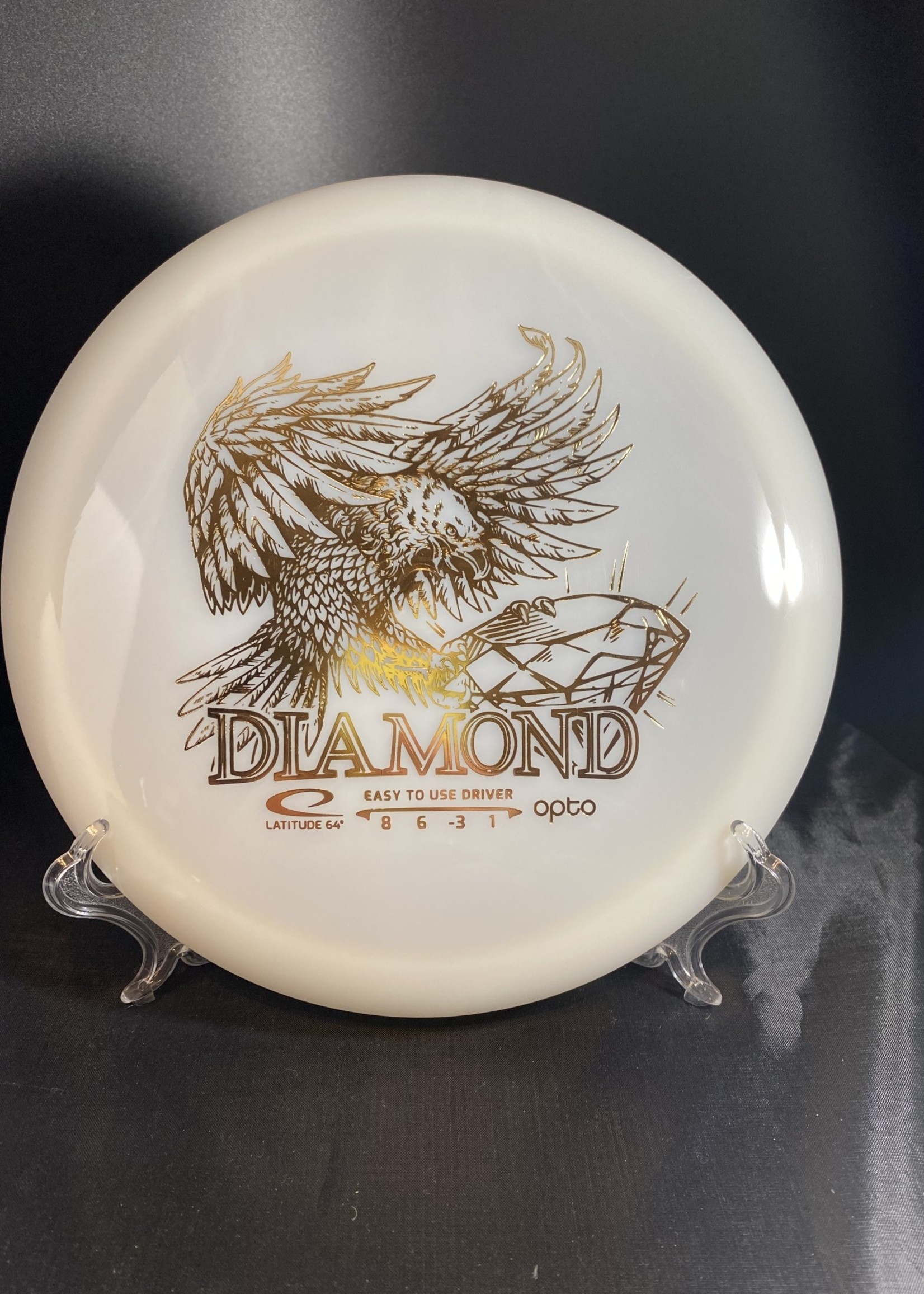 Latitude 64 Opto Diamond Eagle Stamp