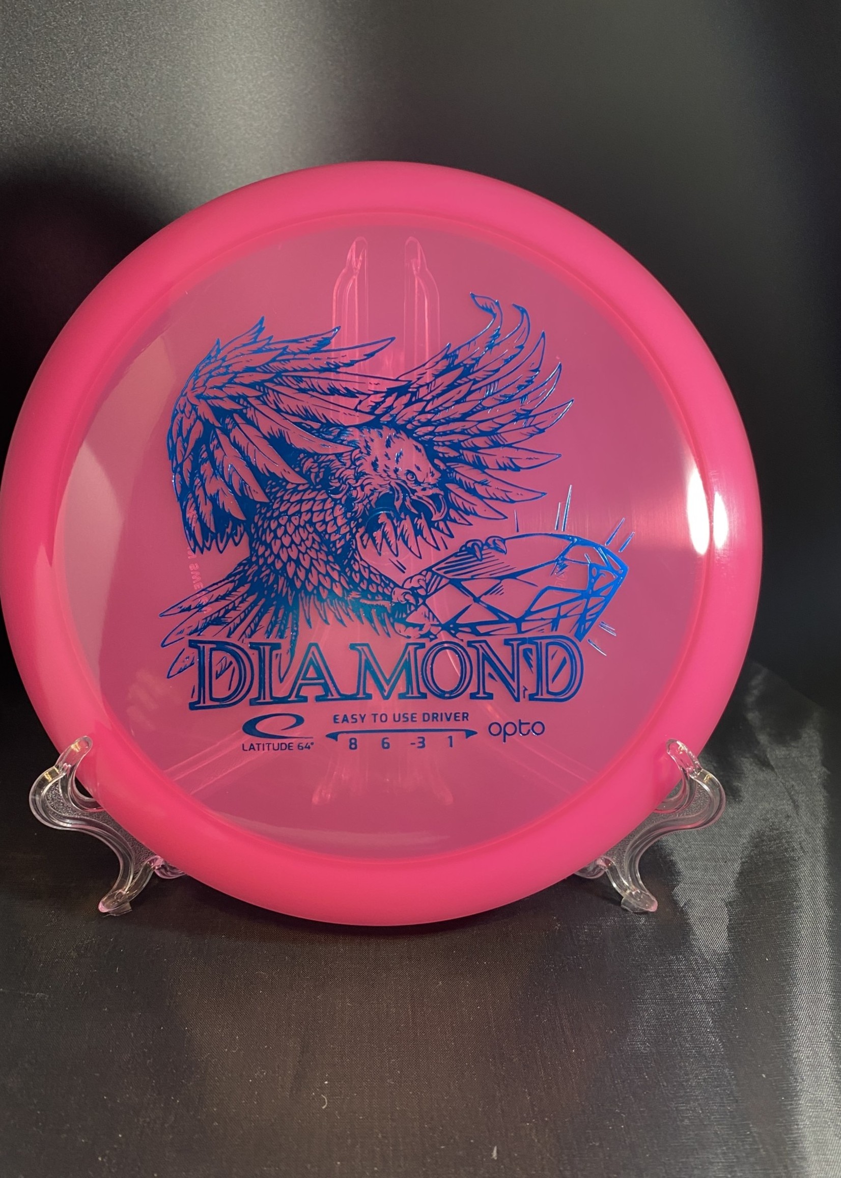 Latitude 64 Opto Diamond Eagle Stamp