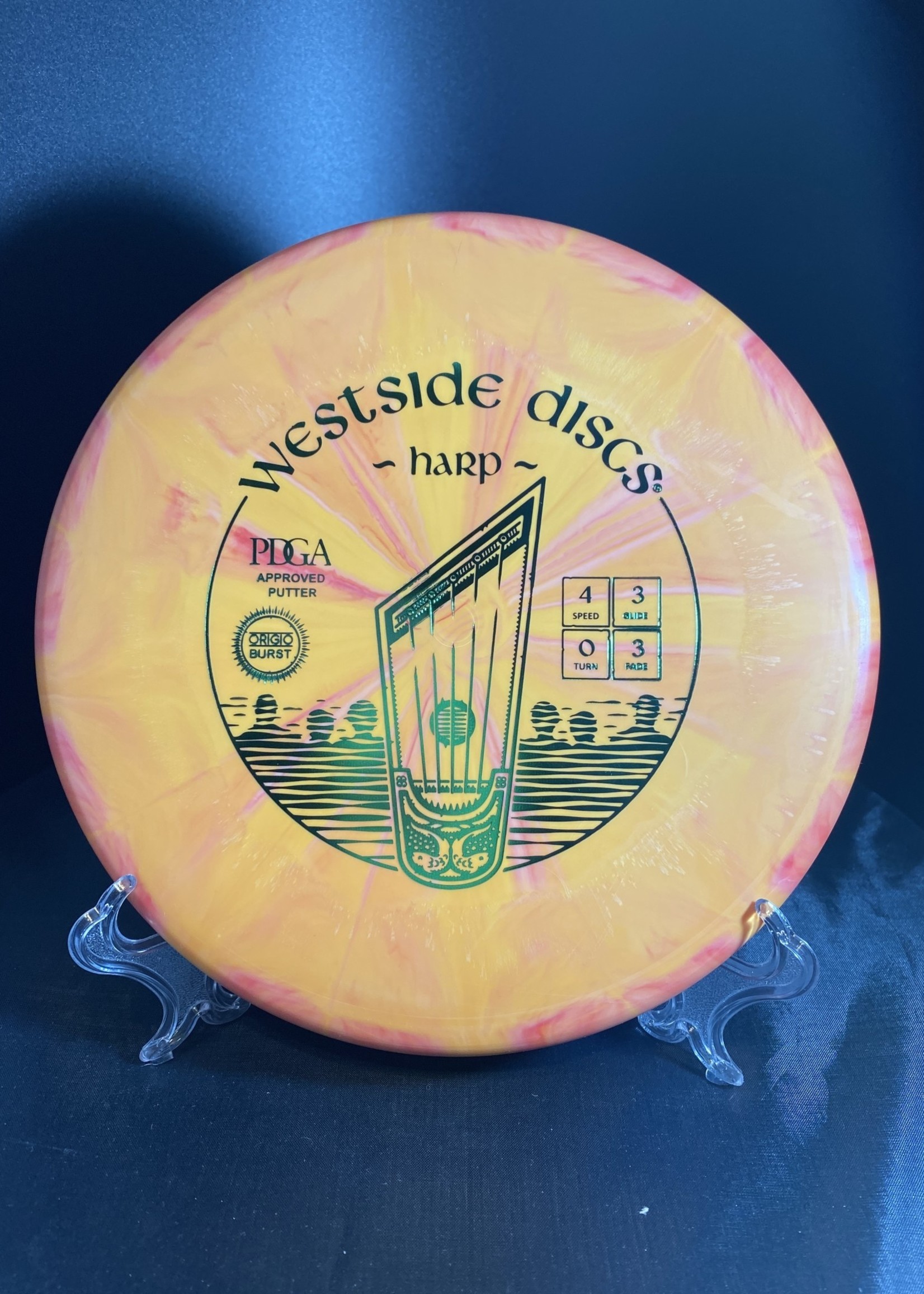 Westside Discs Westside Origio Burst Harp