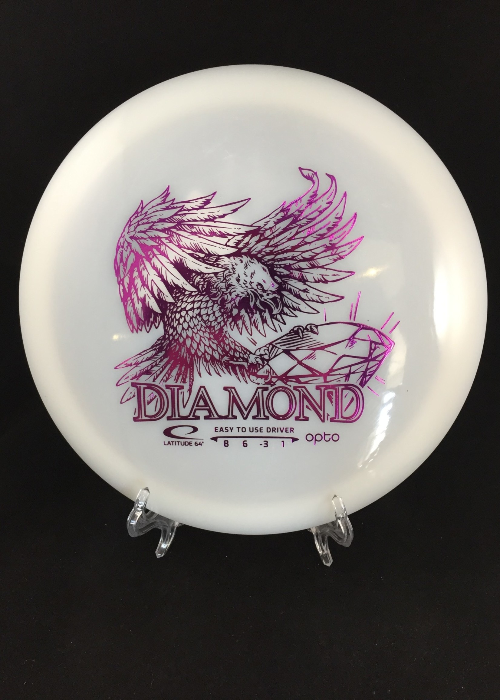 Latitude 64 Opto Diamond Eagle Stamp