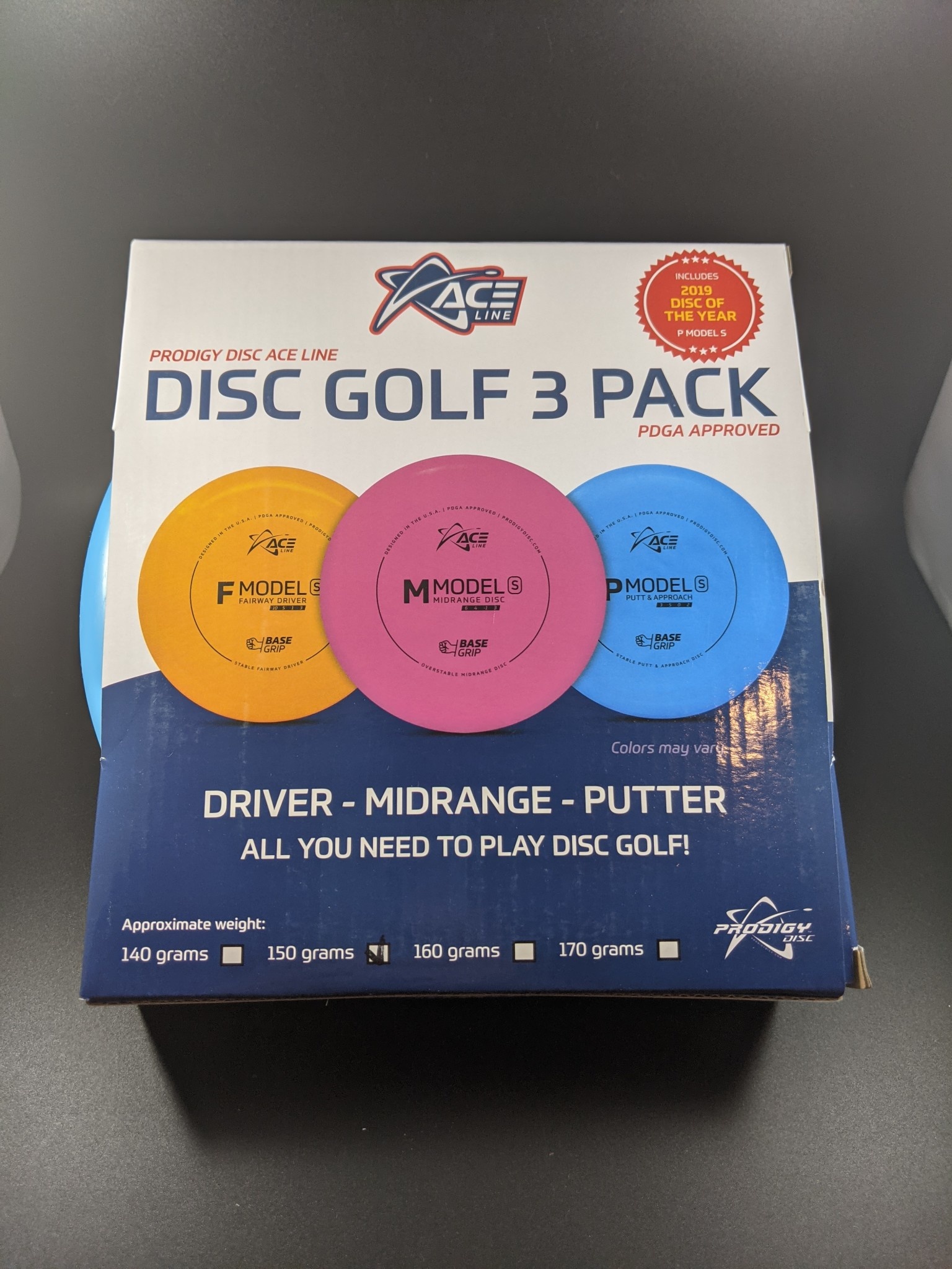 Prodigy Ace Line Golf Starter 3 Pack Rock On Wheels
