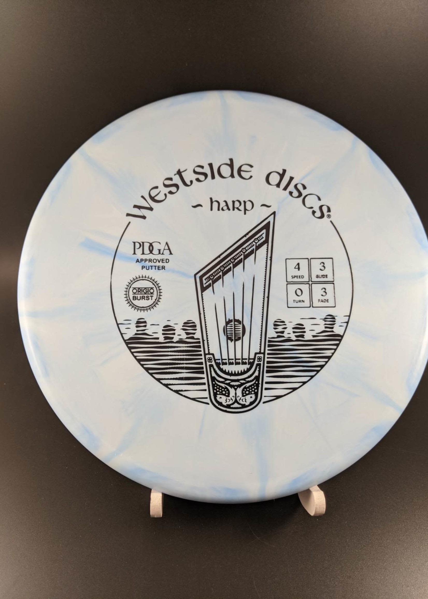 Westside Discs Westside Origio Burst Harp