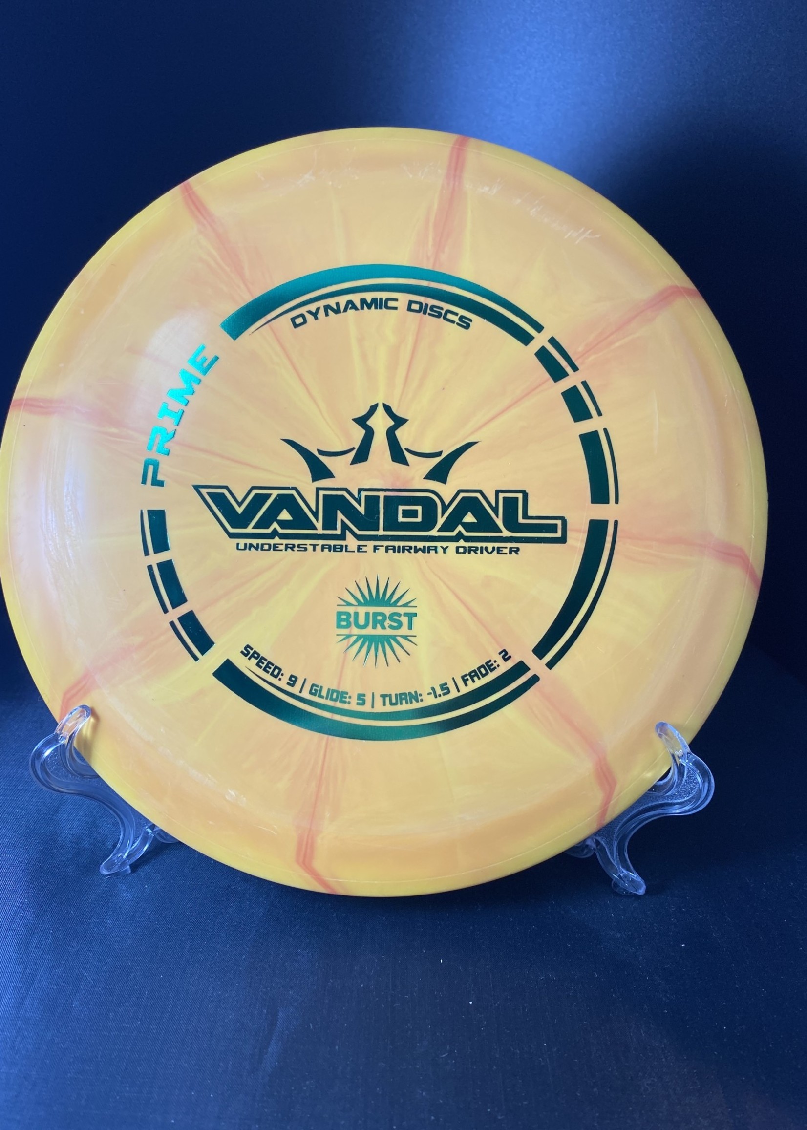 Dynamic Discs Dynamic Discs Prime Burst Vandal con't