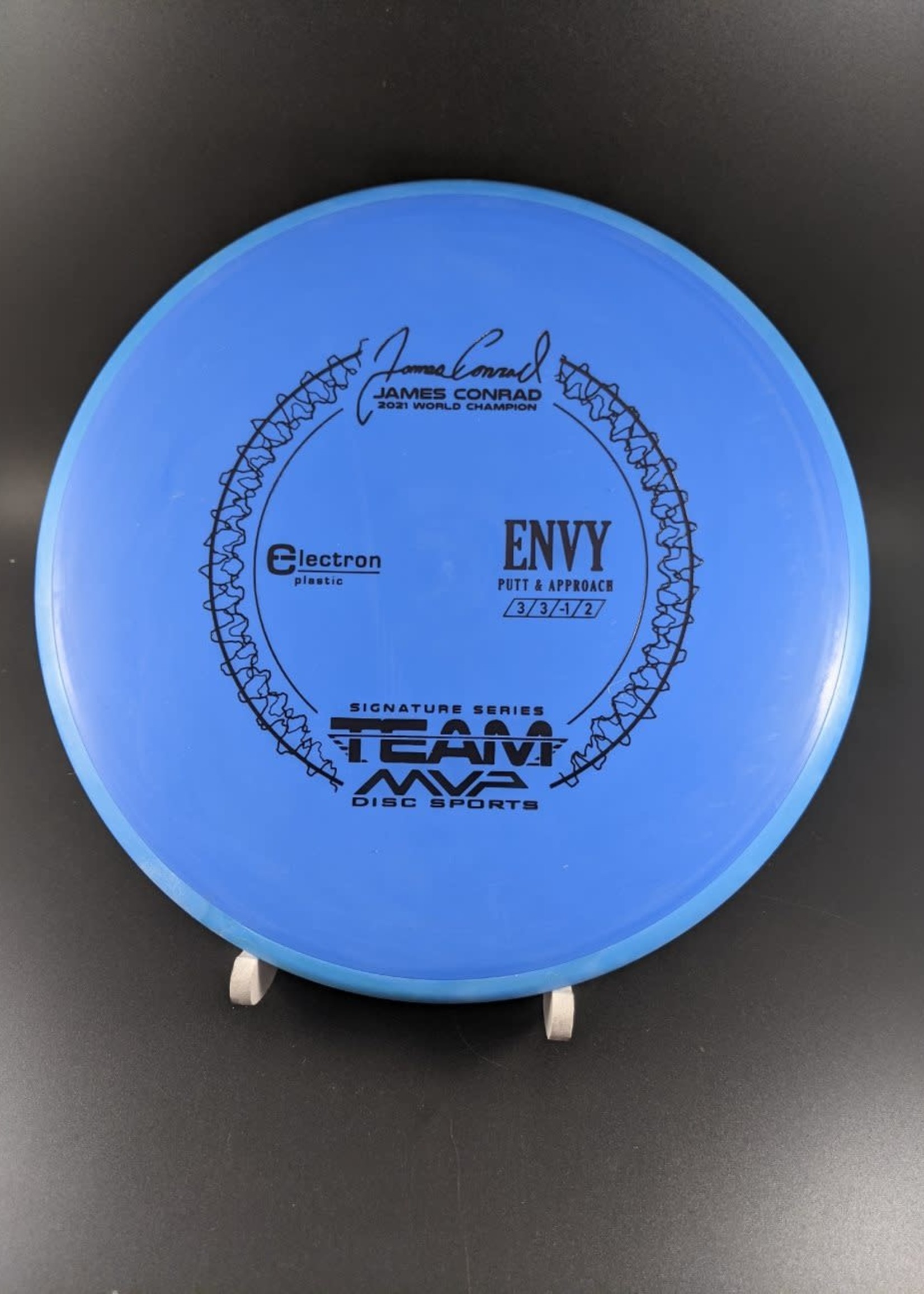 MVP Disc Sports MVP Electron Envy - Team MVP James Conrad Electron/Blues/Black/166g