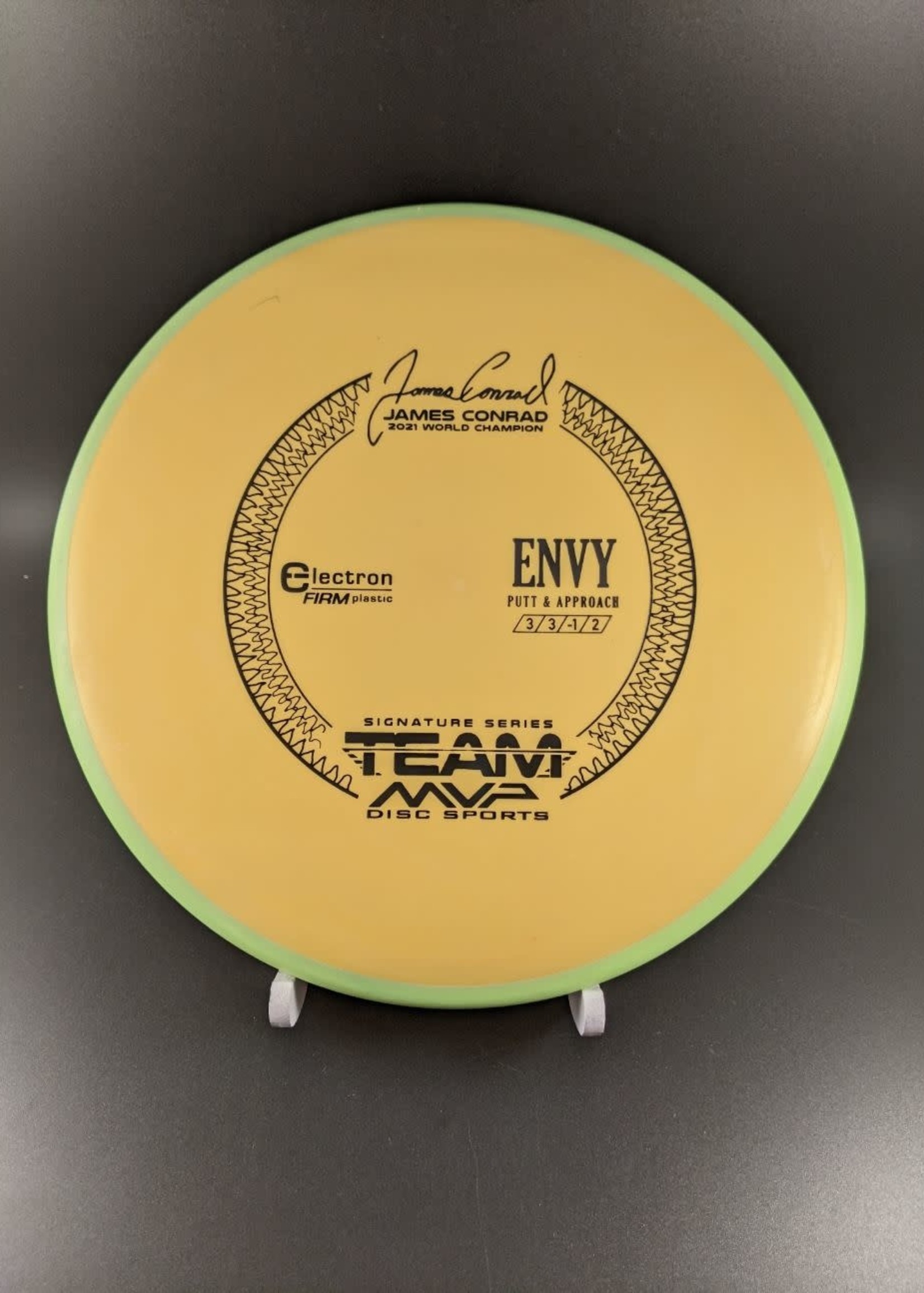 MVP Disc Sports MVP Electron Firm Envy - Team MVP James Conrad ElectronFirmEnvy/Yellow/Black/173