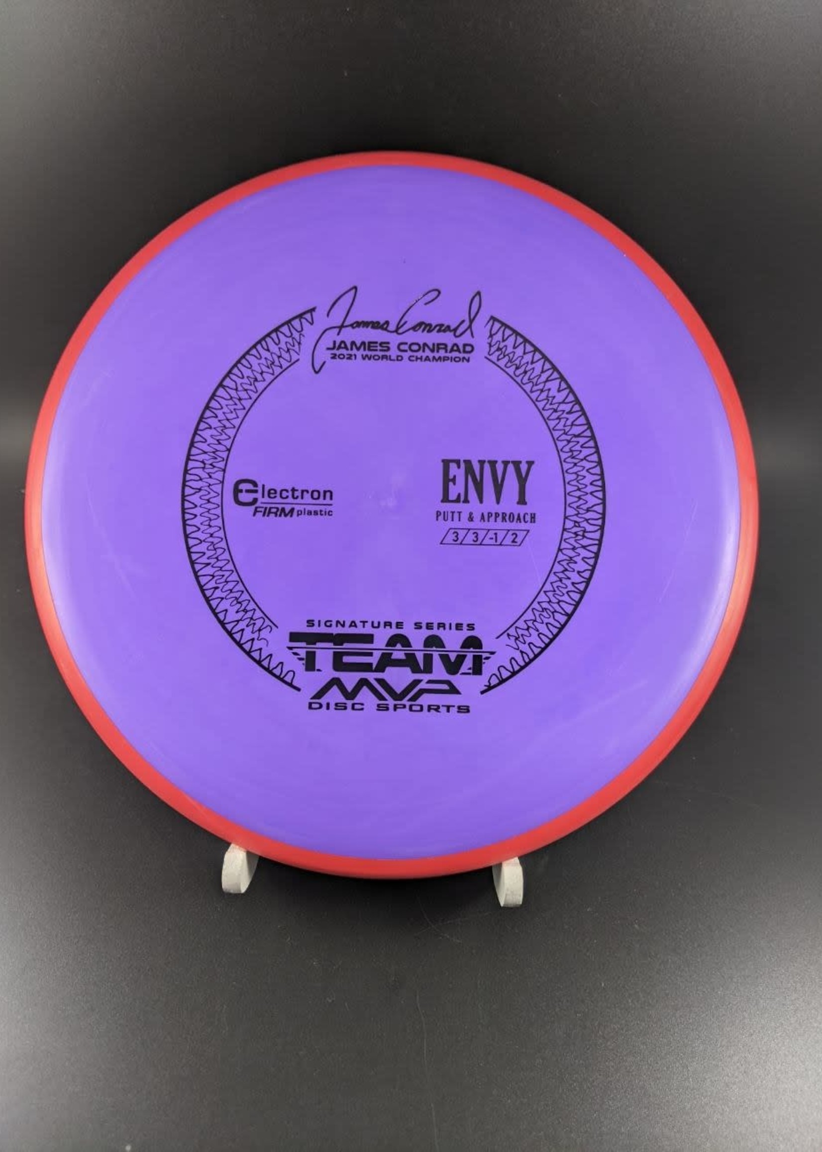 MVP Disc Sports MVP Electron Firm Envy - Team MVP James Conrad ElectronFirmEnvy/Purple/Black/174