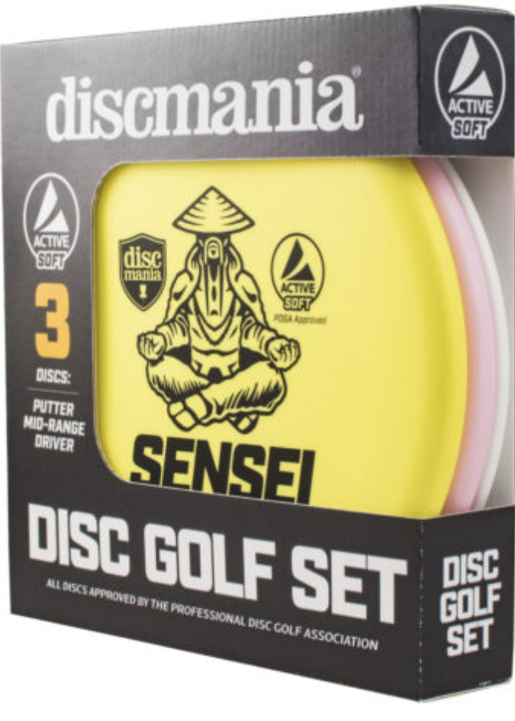 Discmania Discmania Active Soft 3 Disc Set 150-159g