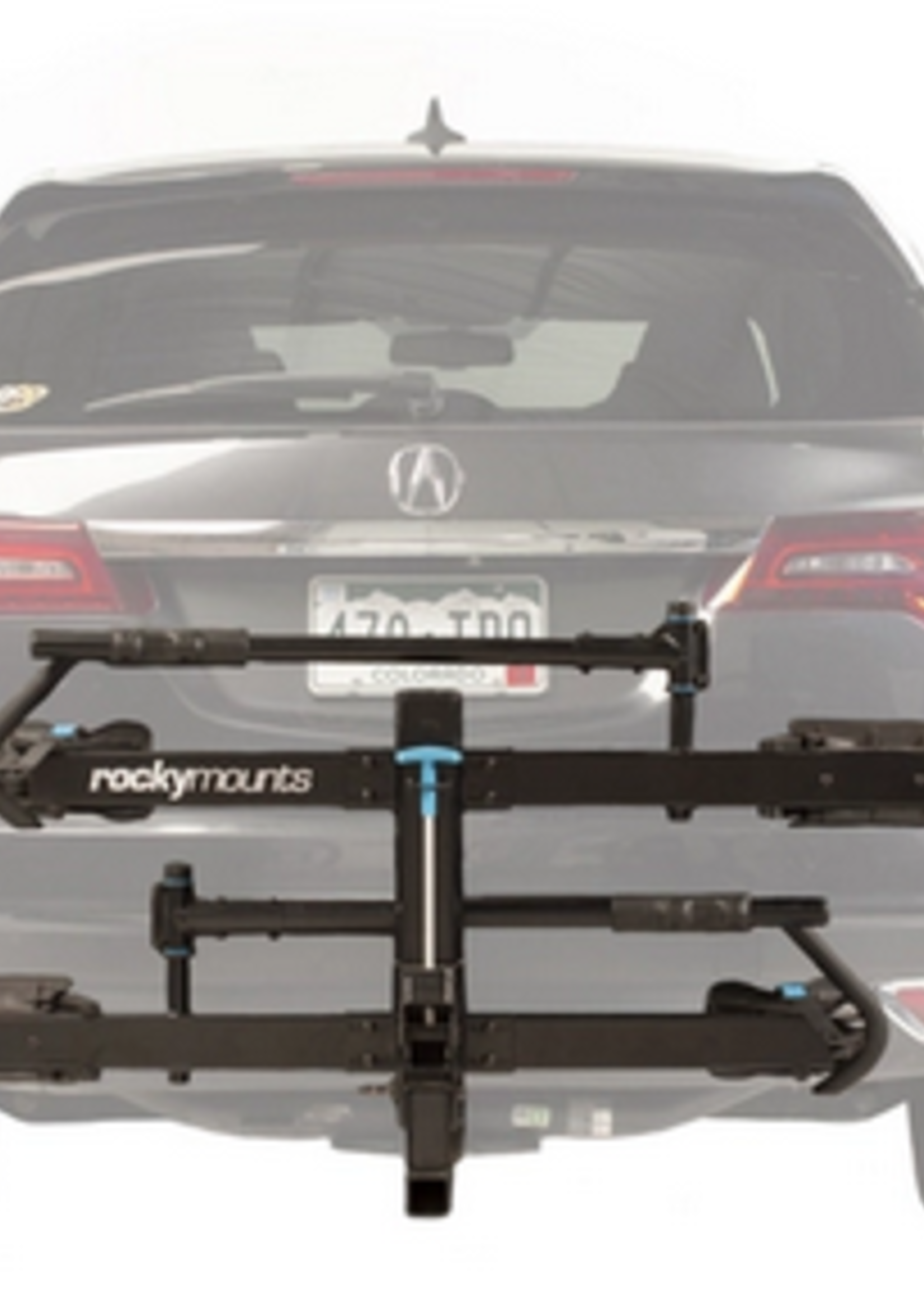 RockyMounts CRCK RMT MONORAIL 2BIKE 2" BK