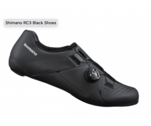 Shimano RC3ブラック シューズ Shimano RC3 Road shoes - Rock On Wheels