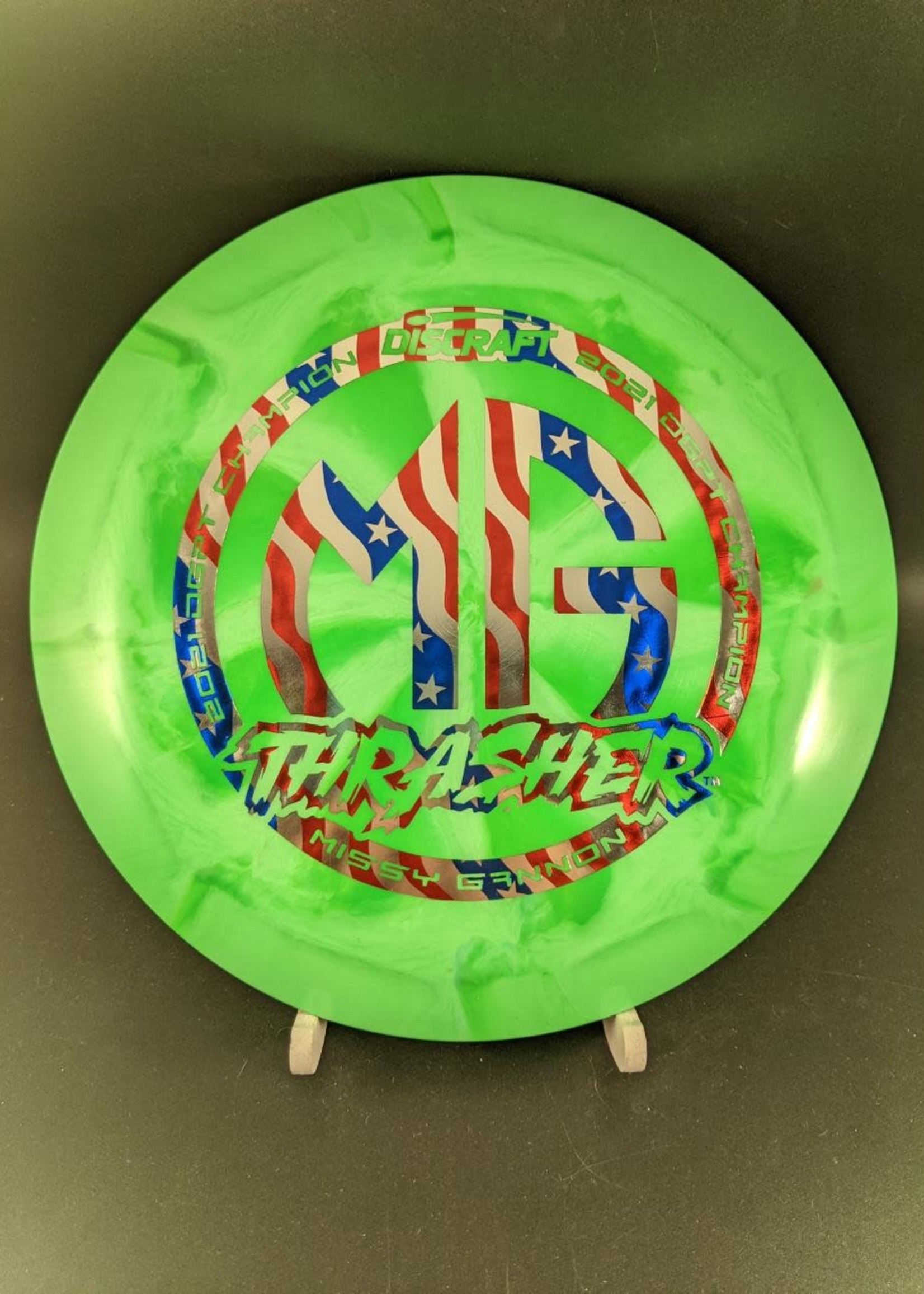 Discraft 2021 DGPT Gannon Tour Champion ESP Swirl Thrashers